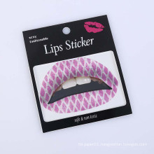 Custom Women Mouth Sexy Design Wholesale  Promo Party Sexy Body Temporary Tatoo Sticker